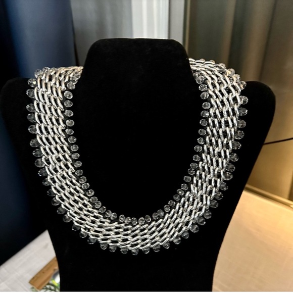 Chicos adjustable woven statement necklace-collar - Picture 5 of 8